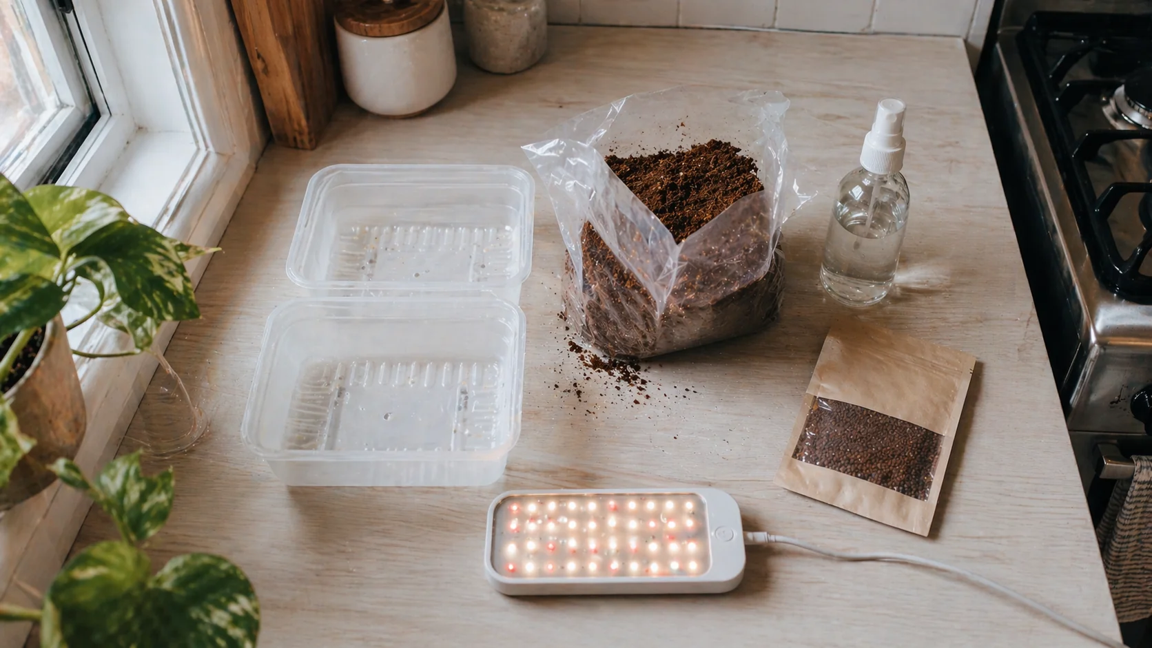 Passo 1 — Montar seu espaço de cultivo